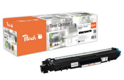 Peach Toner Module black, compatible with Brother TN-247BK