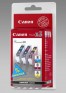 210625 - Originální inkoustové patrony- multibalení- barevné patrony Canon CLI-8CMY, 0621B029